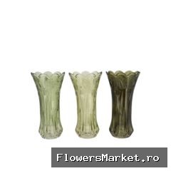 Delight Summer Green Mix Vase Tulip Ass 11x20cm Nm