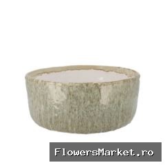 Iron Stone Sand Bowl Round 30x30x13cm